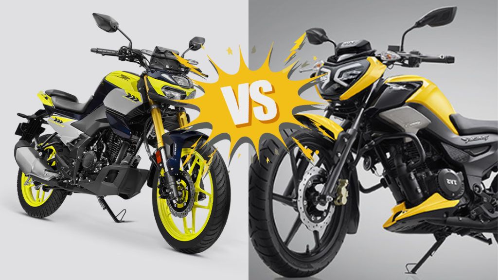 Honda CB 125 Hornet vs TVS Raider 125