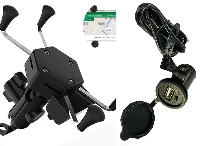 Scooter Mobile Holder & USB Charger