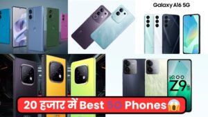Top 5 Best 5G Phones 2025